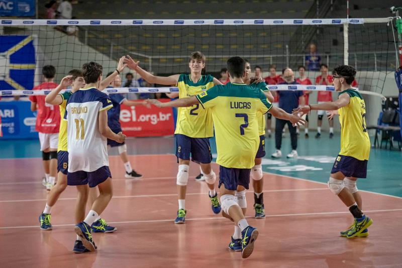 Na segunda rodada do Sul-Americano, seleção masculina sub-17 vence o Chile