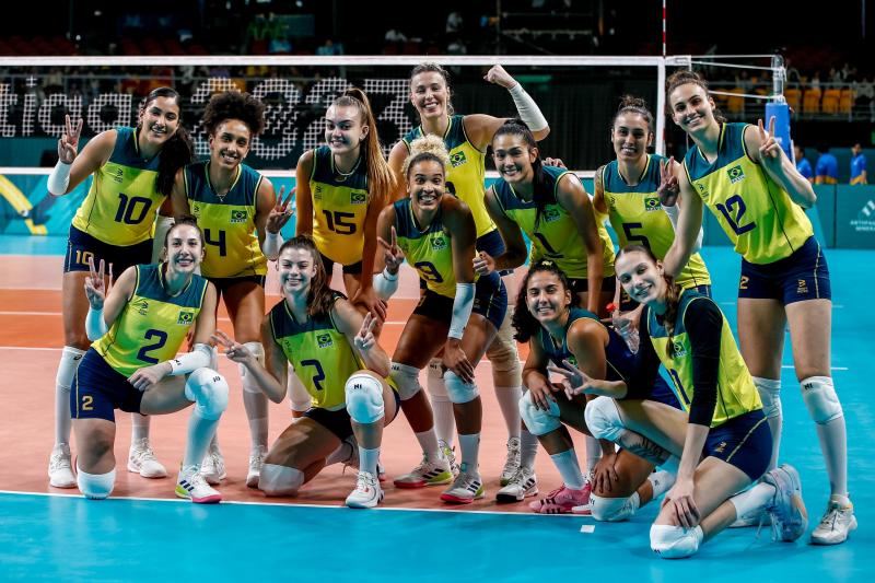 Seleção feminina começa bem e vence Cuba na estreia nos Jogos Pan-Americanos