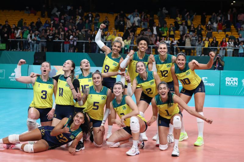 Seleção feminina derrota o México e vai à final dos Jogos Pan-Americanos