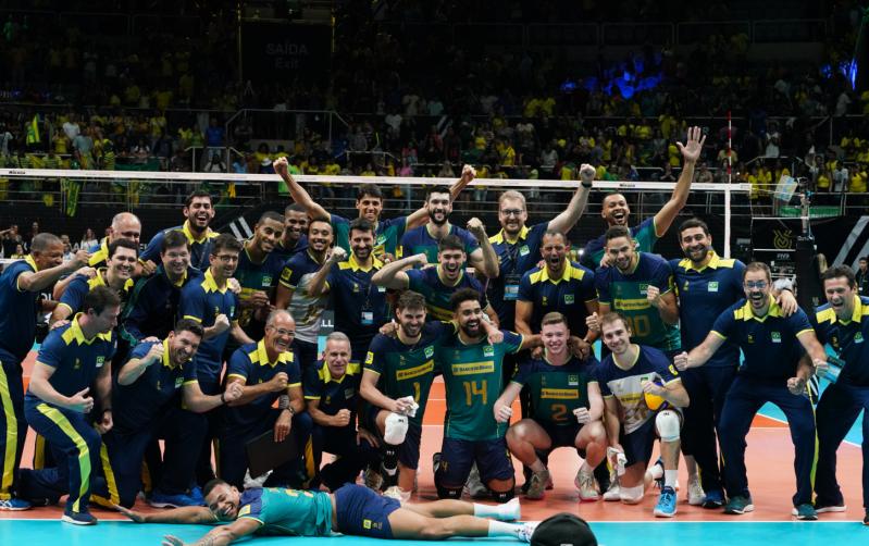 Seleção masculina vence a Ucrânia e chega à terceira vitória no Pré-Olímpico