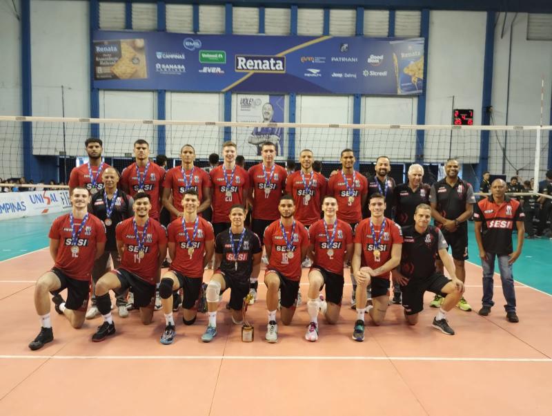 Sesi-SP conquista o bicampeonato do CBI masculino sub-21